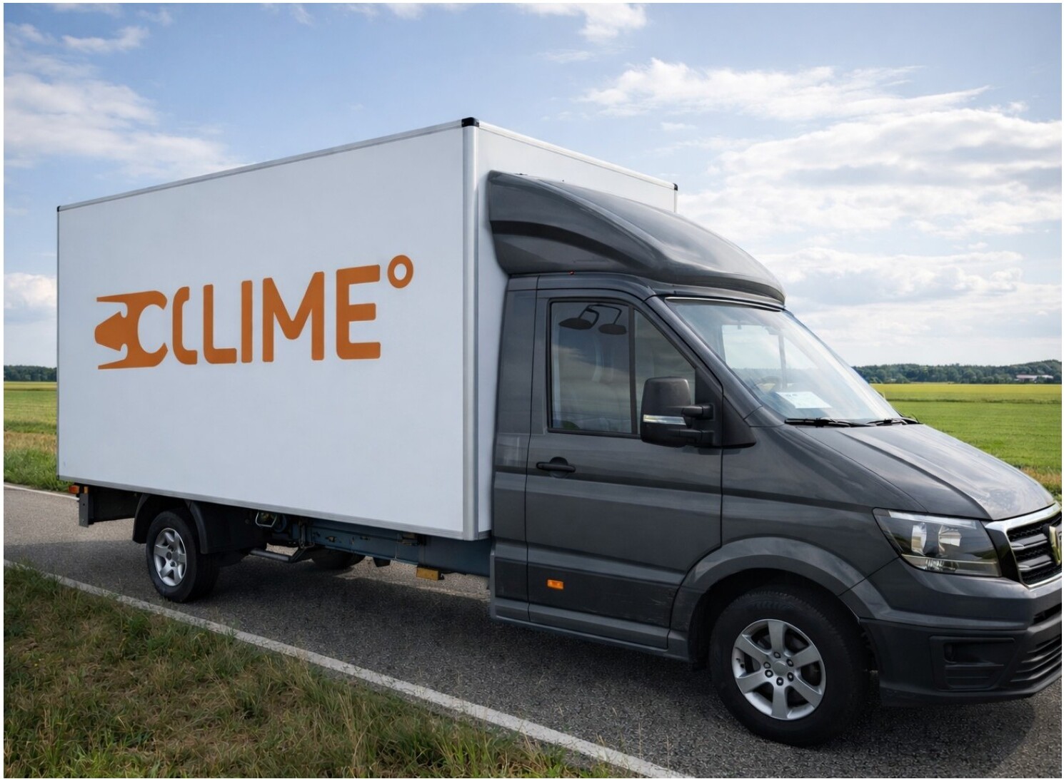 CLIME body on a commercial vehicle